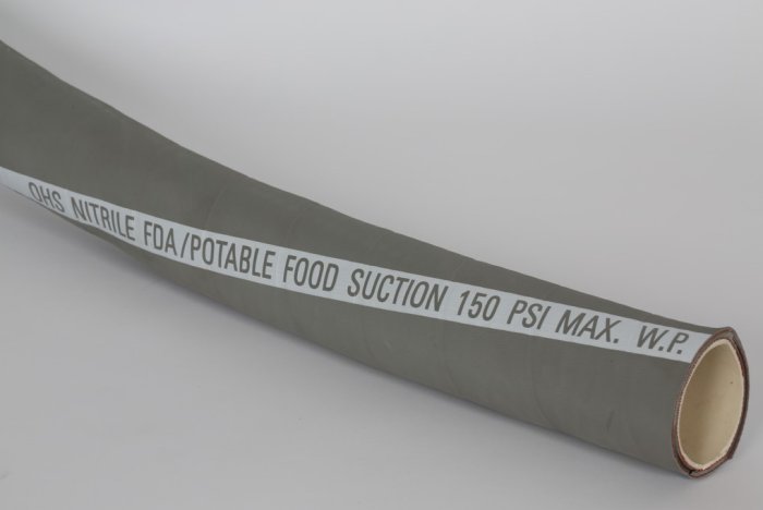 Grey Food Transfer Hose