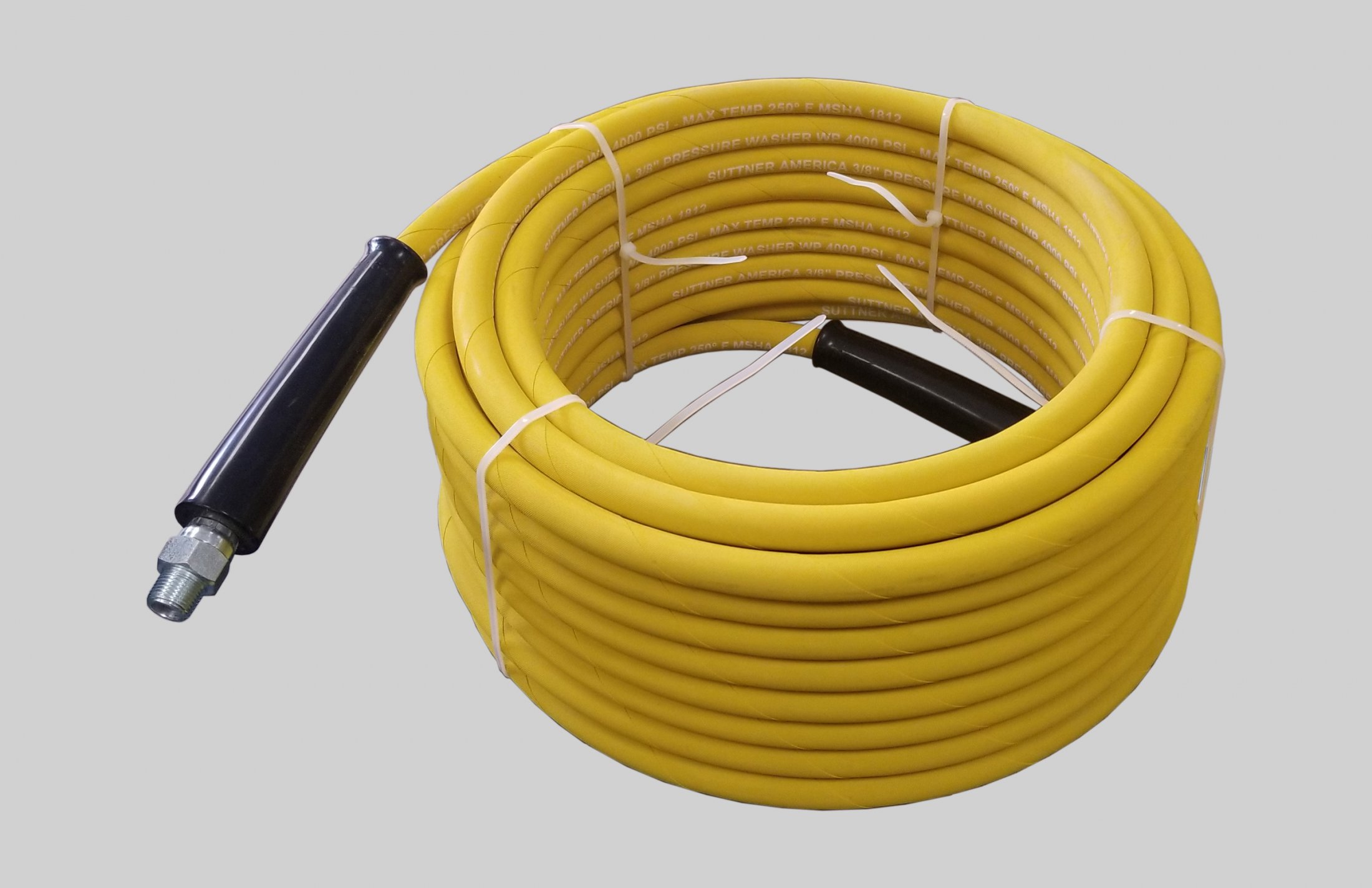 Pressure Washer Hose - Yellow / 4000 PSI - Ontario Hose Specialties Limited.