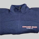Ontario Hose Fleece Sweater – Blue