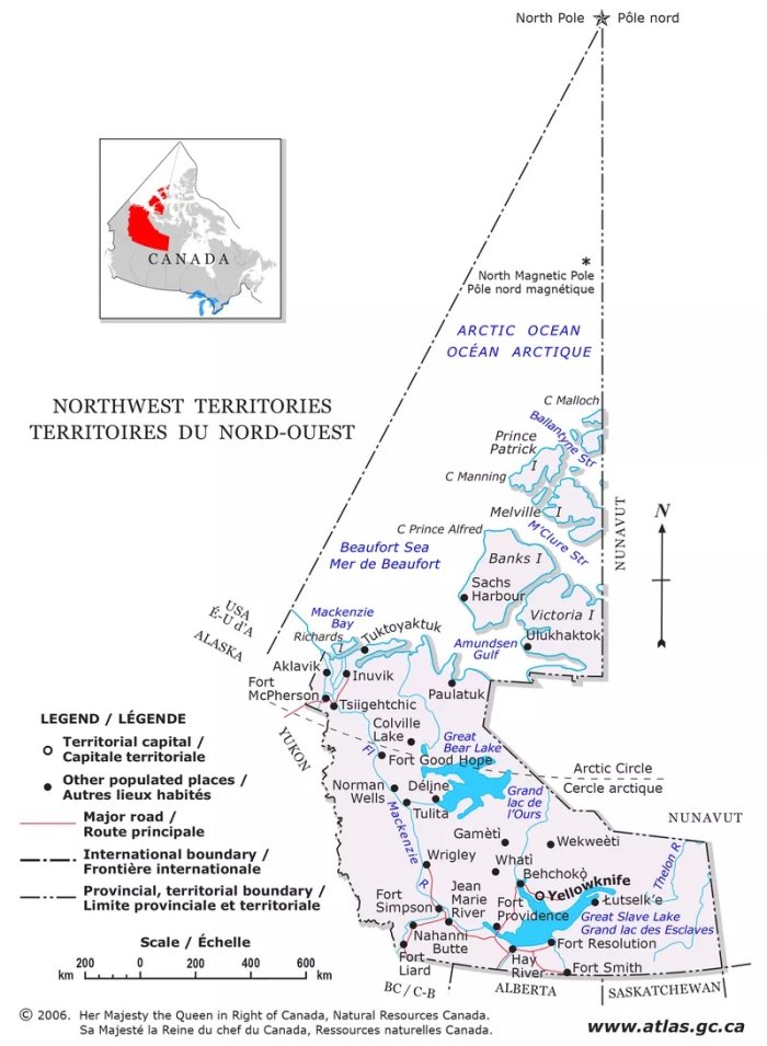 Northwest Territories Map Ontario Hose Specialties Limited   Northwest Territories Map 700x955 