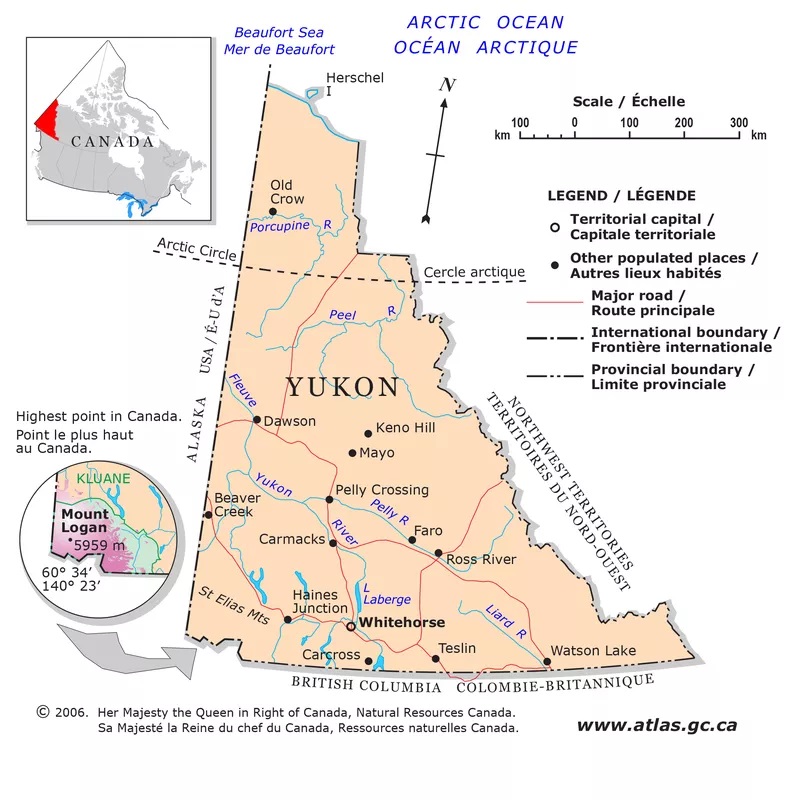 Yukon Map 1 