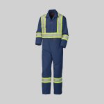 Safety Poly / Cotton Coveralls