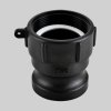 Poly 2" Female NPS Pipe Thread x 2" Part A